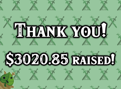 We raised $3020.85 with your help for Child’s Play! Thank you to every single person who participate