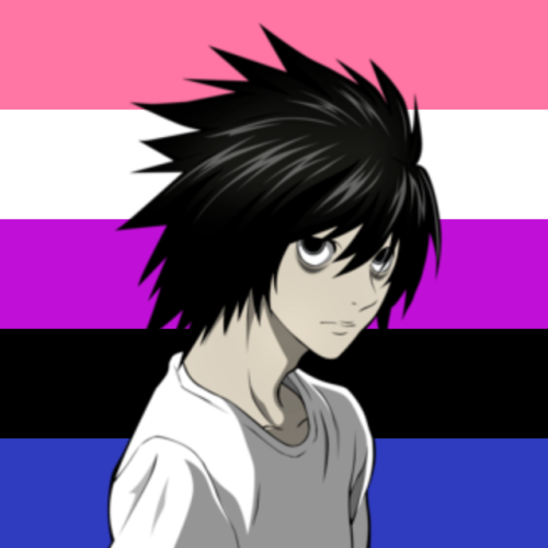 L Lawliet from Death Note is genderfluid!