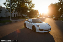 highwaystarmanny:  Speedhunters 991 on Te37’s and Vorsteiner kit