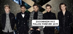 zucchinizayn:  Hi! So 2014 is almost over and I thought it would be a nice idea to make my first ever follow forever. I know I’m not a talkative person on tumblr but I do love every single one of you. May 2015 be an amazing year for you!  #’s - 1957styles