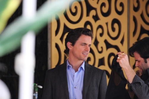 t2t4:Part 5. Actors Matt Bomer and Gabriel Furman. White Collar. Season 5, episode 6. Behind the s