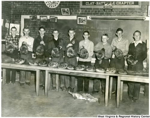 redbloodedamerica - historium - High-school students showing off...