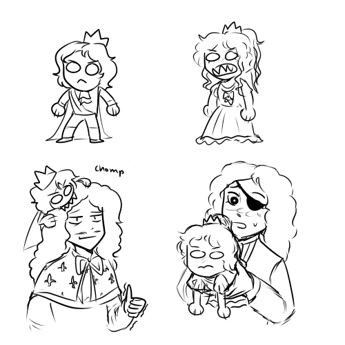 I Made Little William And Mary Gremlins... They've Been In My Head For A While Now :3