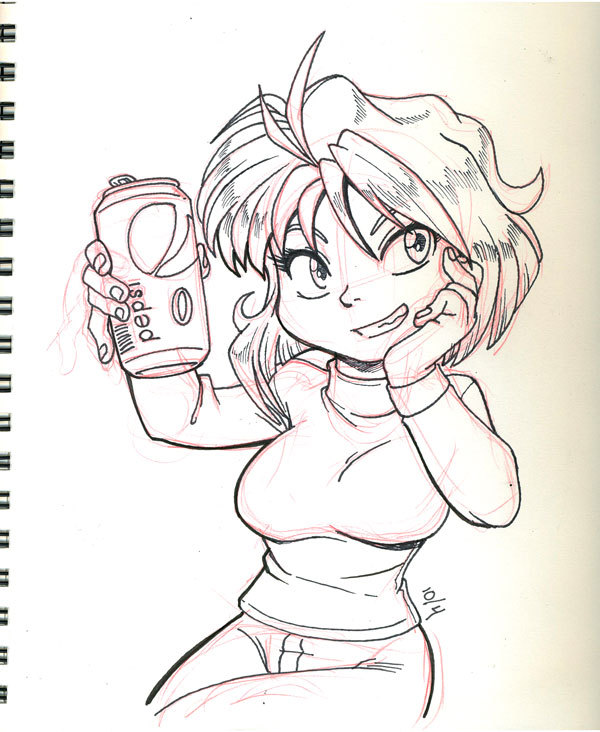 Inktober sketches. 
