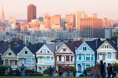 kasparsvision:  Painted Ladies, San Francisco
