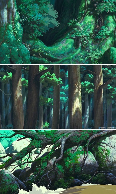 ghibli-collector:Princess Mononoke もののけ姫 - Dir. Hayao Miyazaki (1997)Please check out my new Ghibli 