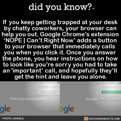 did-you-kno:  If you keep getting trapped