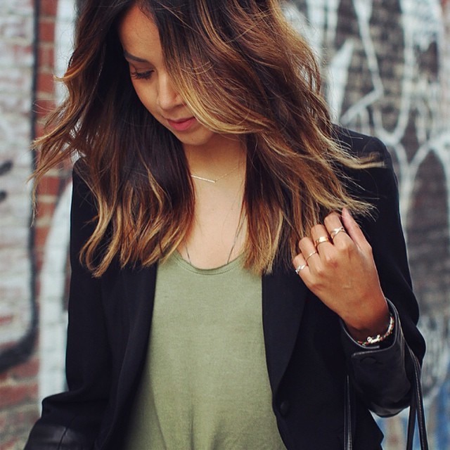 Gorgeous @sincerelyjules with her Orbit Ring // Available Here >> www.#wanderlustandco.com