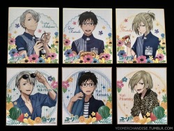 yoimerchandise: YOI x Lawson/Loppi/HMV Collaboration Merchandise (Part 3) Original Release Date:August to October 2017 Featured Characters (4 Total):Viktor, Yuuri, Yuri, Makkachin Highlights:The most recent Lawson collaboration is the most comprehensive