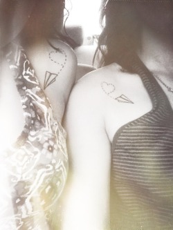 yrgloomygrlfriend:  We got matching tattoos.