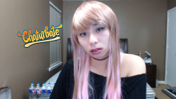 Trying out this new wig! Come hang out with me here~! 
