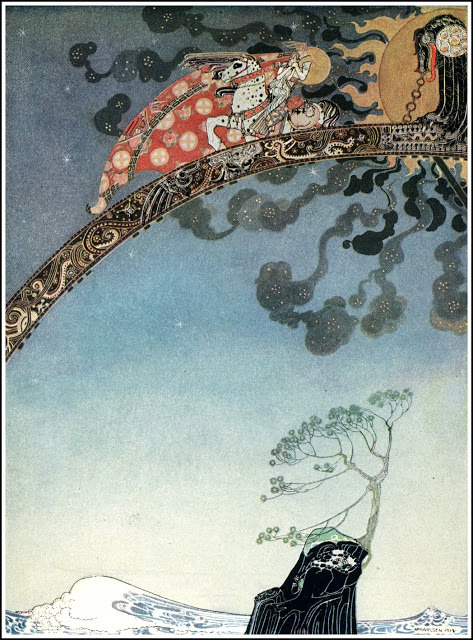 alifeoffairytales:  cizgilimasallar:  East of the Sun and West of the Moon by Kay Nielsen 