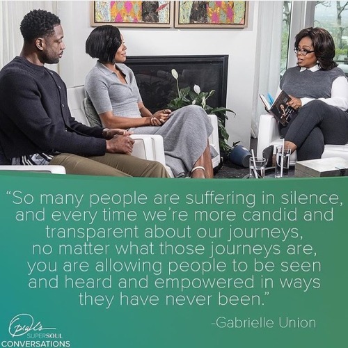 Who is tuning in to see @gabunion and @dwyanewade special with Oprah on @owntvwww.instagram.