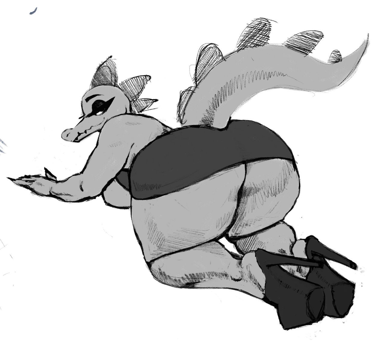 the-official-dubmare:  Bea sketch I’m working on.