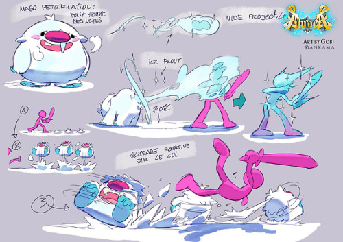 catfishdeluxe: More early concepts for Ankama’s videogame “Abraca” ! This time we 