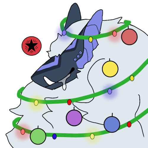 Iris Became The Christmas Tree (she Likes It)