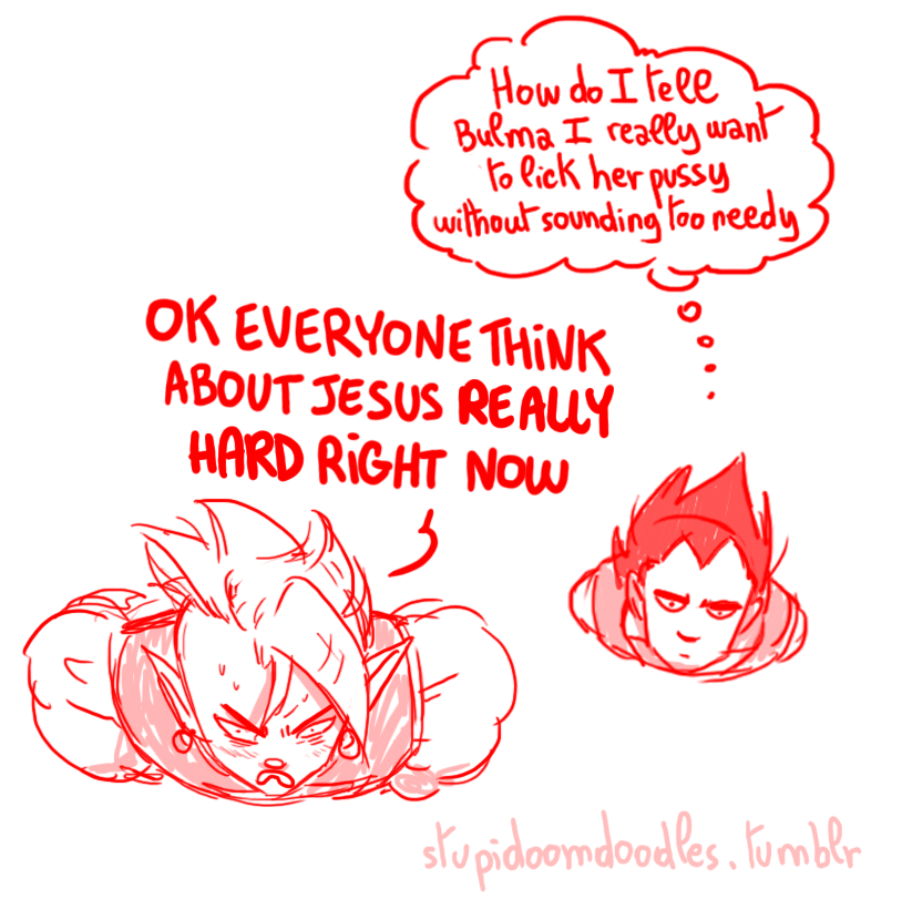 stupidoomdoodles:  i was told to make a kaioshin joke