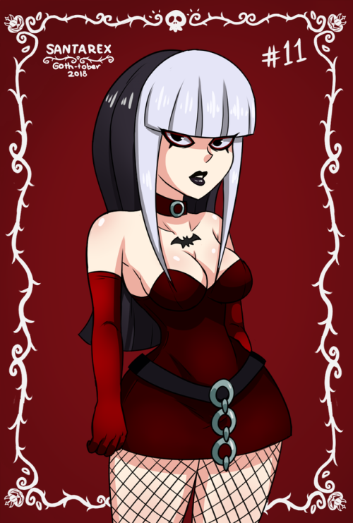 - Goth-tober Pics# 10 & 11: Gwen / Crimson -Today’s is a double upload, to compensate the fact t