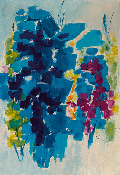 oncanvas:Sign of Spring, Alma Thomas, 1966oil on canvas