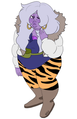 misspolycysticovaries: i love the original outfits of amethyst so much…………