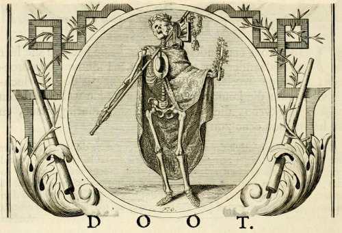 Frederik Ottens (active 1717-70), &lsquo;Death&rsquo;, &ldquo;Het groot natuur- en zedek
