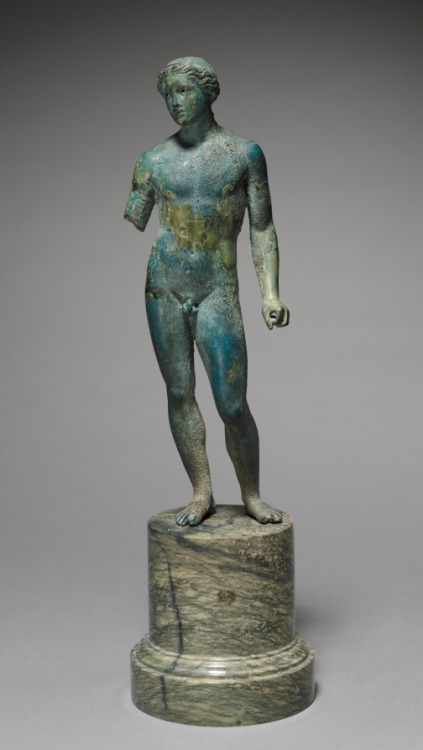 cma-greek-roman-art:Athlete or Apollo, probably