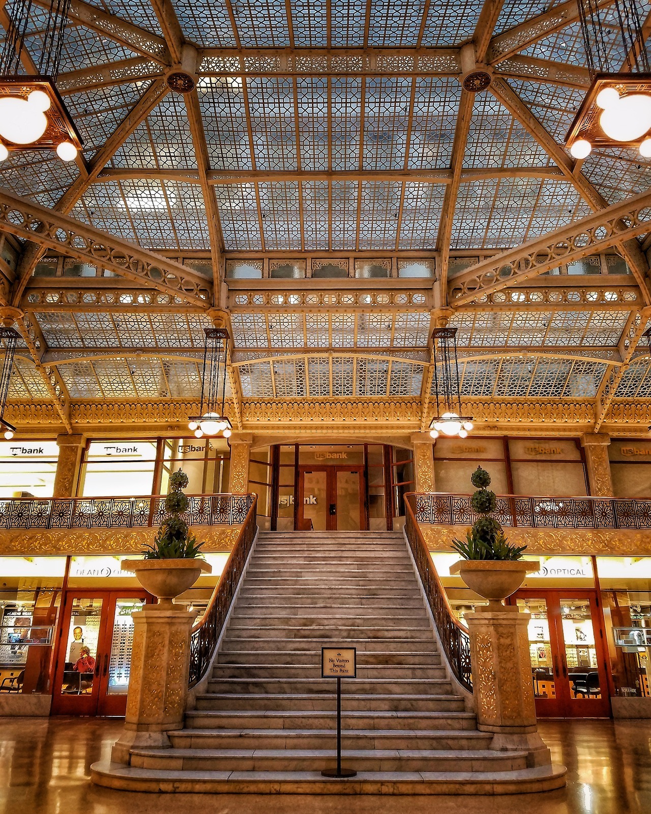 The Rookery, Chicago. Photo by The Man On Five (January 2018)