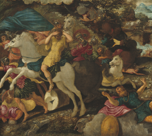 The Conversion of St. Paul (and detail) by Jacopo TintorettoItalian, c. 1544oil on canvasNational Ga