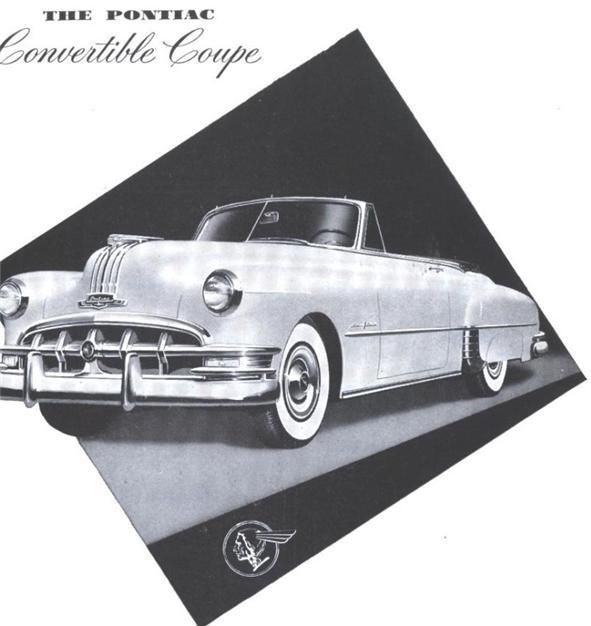 allamericanclassic:  1950 Pontiac Chieftain DeLuxe 2-Door Convertible 
