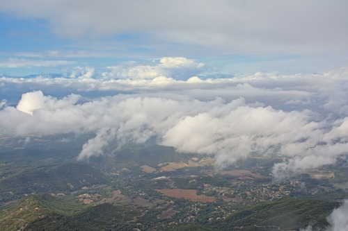 Above the clouds. Montserrat Prints avaiable in my Redbubble shop and on Wekaandemuur