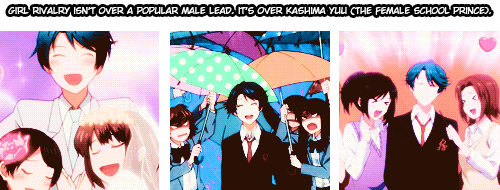 barakakodonn91:Gekkan Shoujo Nozaki Kun Meme:  [1] Reversal of Common Shoujo Tropes