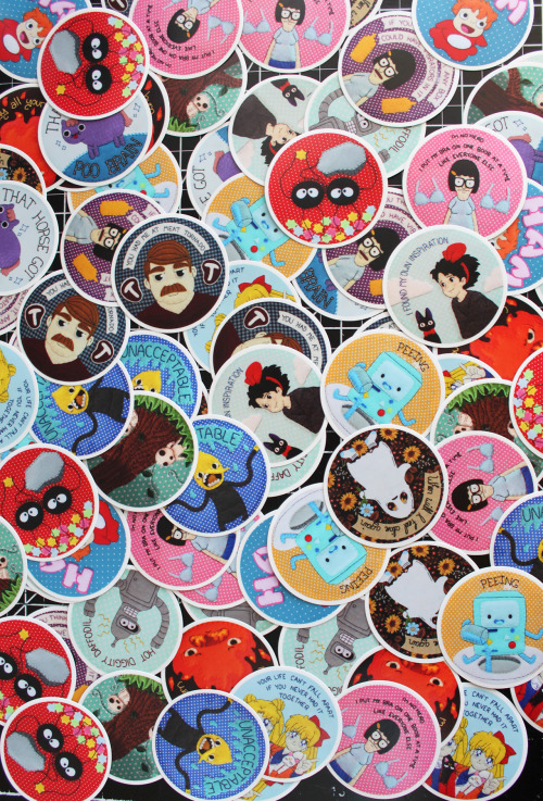 loveandasandwich:Turned a bunch of my embroidery hoop designs into stickers!Find them here!