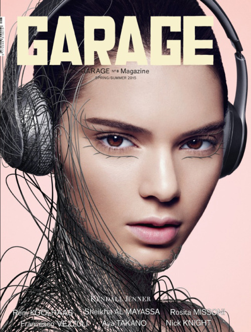 The five cover stars of Garage magazine’s latest issues, which features animated covers and em