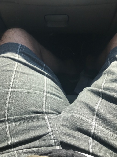 Getting horny riding in the car