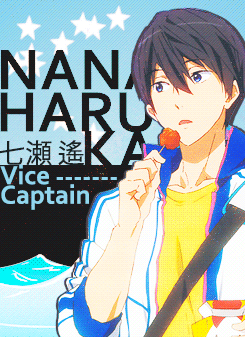 fukuraii:►Get to know me anime edition→ [1/15] Characters◄                  ∟Nanase Haruka from Free