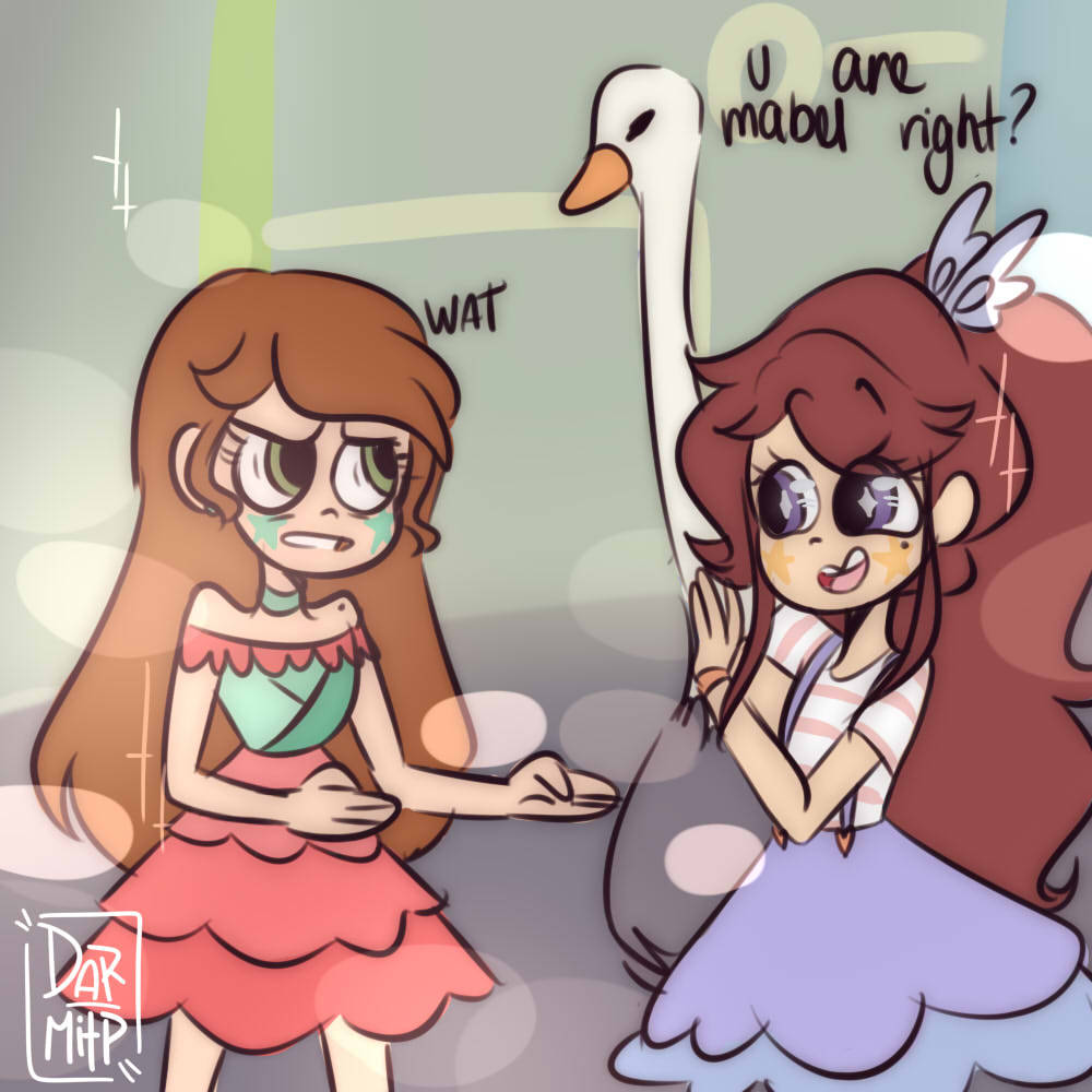 darmitp: me and Estela we are fangirls of these beautiful starco child sorry for