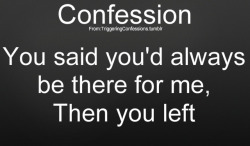 triggeringconfessions:  Send Your Own Confession