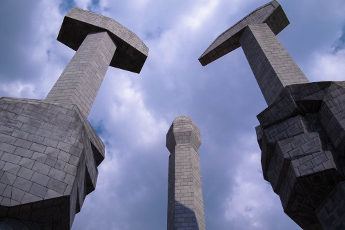 Monument to the Party Founding Pyongyang, DPRK 2013