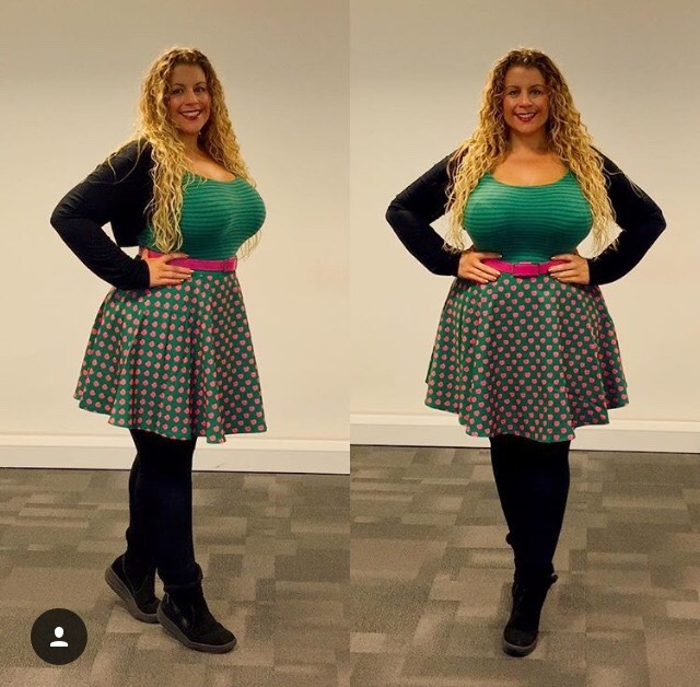 italiankong:  Beautiful Caroline CurvyWordy, British blogger and body positive advocate.