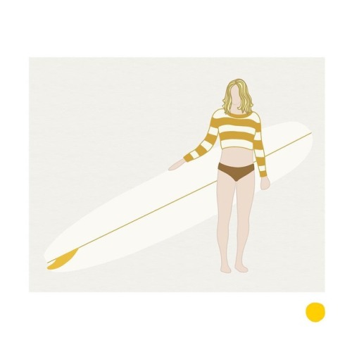 ‘CAMILLE’ autumn sunny browns & golden glides. Available soon! #surfart #artprint #surfprint #au