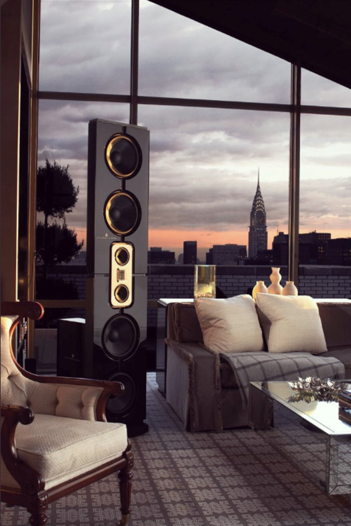 Steinway Lyngdorf’s sound Installation in a New York penthouse apartment.