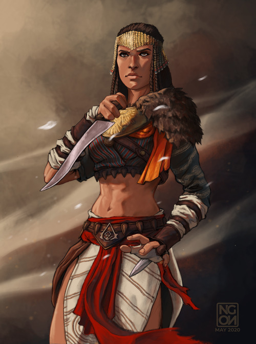 New Amunet fan art from Assassin’s Creed Origins