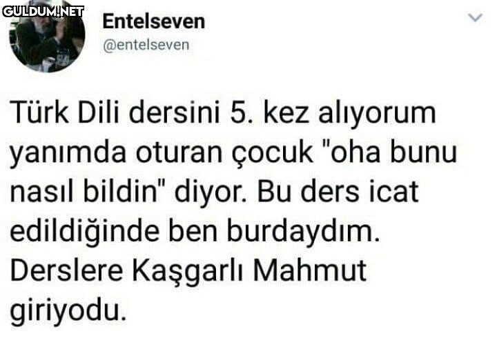 Türk Dili dersini 5. kez...