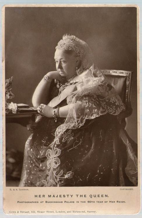 original photograph of Queen Victoria [19th century]