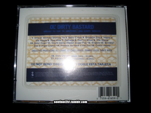 Ol’ Dirty Bastard: Return To The 36 Chambers: The Dirty Version© 1995 Elektra/WMG Records—&nda