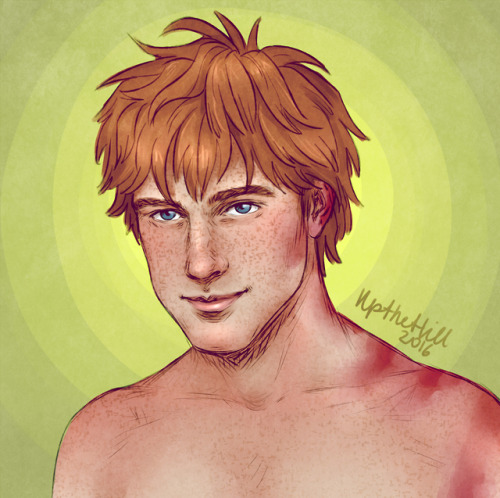 upthehillart: Weasley brothers See also: Ron | Ginny | Arthur and Molly | All HP Portraits