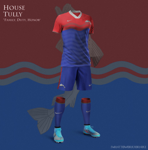 pixalry:  If Game of Thrones Houses Had Soccer Teams… Fashion designer Nerea Palacios combined her love of football with HBO’s Game of Thrones to show us what the great houses would wear if they competed in the World Cup of Westeros. Can you imagine