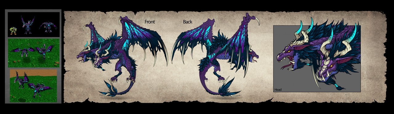 astralune:Warcraft 3 Reforged Concept Arts - Night Elf units