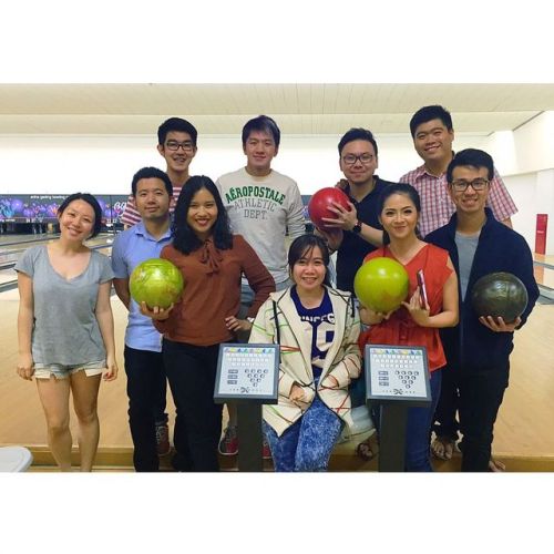 Having fun #datekg36 #outing (at Artha Gading Bowling Centre)