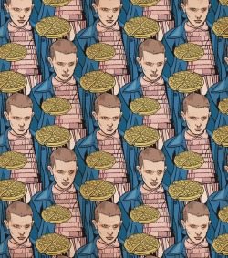 jtojto:  Eleven with waffles pattern